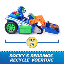 PAW Patrol Search & Rescue voertuig Rocky-reddingsrecyclevoertuig productafbeelding 8