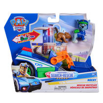 PAW Patrol Search & Rescue voertuig Rocky-reddingsrecyclevoertuig productafbeelding 3