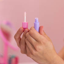 TOPModel lipgloss set in oortjes doosje - roze productafbeelding 6