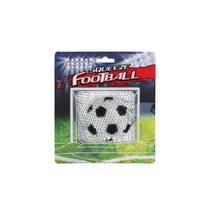 Voetbal knijpbal puffer - 7 cm productafbeelding 3