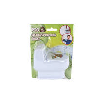 Poo waterspuitend toilet met drol - 10 cm productafbeelding 3
