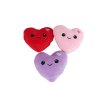 Fluffy menu pluchen ijsje met 3 hartjes - 25 cm productafbeelding 2