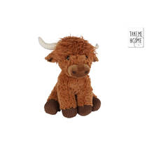 Take Me Home koe knuffel pluche - 28 cm productafbeelding 2