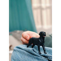 schleich FARM WORLD zwarte Labrador-retriever pup 14922 productafbeelding 4