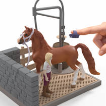 schleich HORSE CLUB Sofia's paardenwasplaats 42792 productafbeelding 3