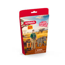 schleich POCKET SETS onderzoeker op excursie 81476 productafbeelding 2