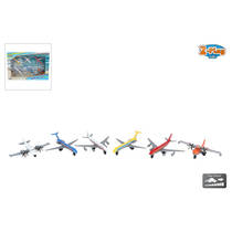 2-Play die-cast vliegtuigen set 6-delig productafbeelding 2