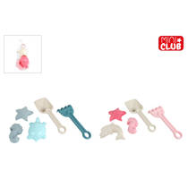 Mini Club strandset met 3 zandvormen productafbeelding 6