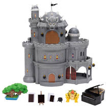 The Super Mario Galaxy Movie Bowser kasteel deluxe speelset
