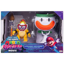 The Super Mario Galaxy Movie figuur Bowser Jr. met clownsauto productafbeelding 2