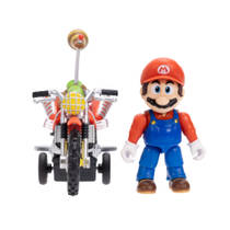 The Super Mario Galaxy Movie Mario figuur + pull back motor