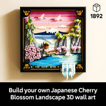 LEGO Art landschap met Japanse kersenbloesems 31218 productafbeelding 7