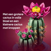 LEGO Botanicals bloeiende cactus 11509 productafbeelding 4