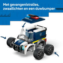 LEGO City Voertuigen politiewagen 60481 productafbeelding 3