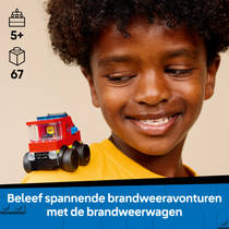 LEGO City Voertuigen brandweerwagen 60482 productafbeelding 2