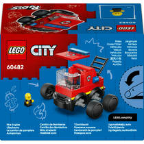 LEGO City Voertuigen brandweerwagen 60482 productafbeelding 8