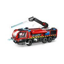 LEGO City luchthaven brandweertruck 60499 productafbeelding 3