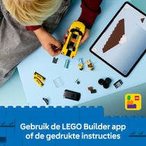 LEGO City gele taxi 60487 productafbeelding 6