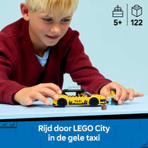 LEGO City gele taxi 60487 productafbeelding 2