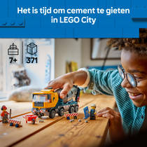 LEGO City cementwagen 60478 productafbeelding 2