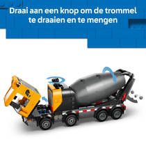 LEGO City cementwagen 60478 productafbeelding 3