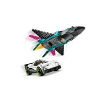 LEGO City straalvliegtuig vs. sportauto 60489 productafbeelding 7