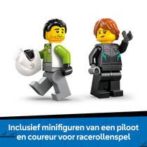 LEGO City straalvliegtuig vs. sportauto 60489 productafbeelding 5