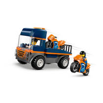 LEGO City transportwagen voor motoren 60491 productafbeelding 5