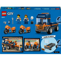 LEGO City transportwagen voor motoren 60491 productafbeelding 6