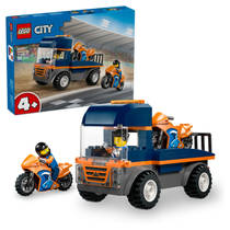 LEGO City transportwagen voor motoren 60491