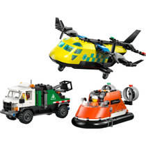 LEGO City vliegtuig, servicewagen en hovercraft remix 60505 productafbeelding 9