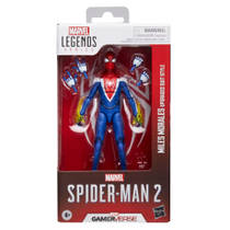 Marvel Legends actiefiguur Spider-Man 2 Miles Morales Upgraded Suit Style productafbeelding 2