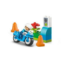 LEGO DUPLO blauwe politiemotor 10471 productafbeelding 9