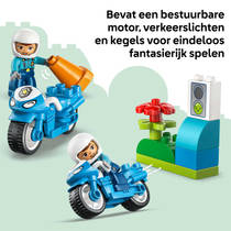 LEGO DUPLO blauwe politiemotor 10471 productafbeelding 6