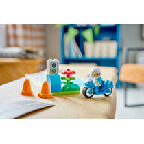 LEGO DUPLO blauwe politiemotor 10471 productafbeelding 5