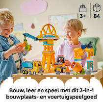 LEGO DUPLO 3-in-1 bouwplaats en voertuigen 10476 productafbeelding 2