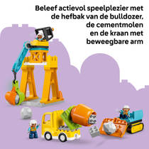 LEGO DUPLO 3-in-1 bouwplaats en voertuigen 10476 productafbeelding 4