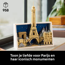 LEGO Architecture Parijs stad van de liefde 21064 productafbeelding 5