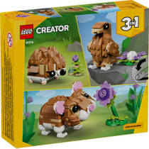 LEGO Creator 3-in-1 schattige hamster met bloem 31376 productafbeelding 9