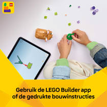 LEGO Creator 3-in-1 schattige hamster met bloem 31376 productafbeelding 6