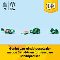 LEGO Creator 3-in-1 schildpad met waterlelie 31377 productafbeelding 2