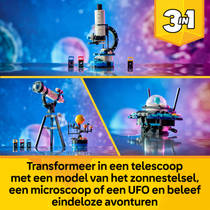 LEGO Creator 3-in-1 telescoop voor ruimteverkenning 31378 productafbeelding 3