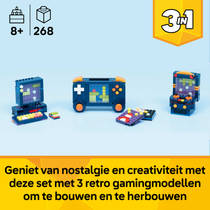 LEGO Creator 3-in-1 retro spelcomputer 31380 productafbeelding 2