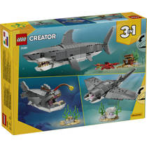 LEGO Creator 3-in-1 woeste haai met schatkist 31381 productafbeelding 7