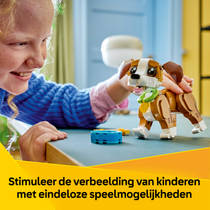 LEGO Creator 3-in-1 schattige dieren: speelse puppy 31382 productafbeelding 7