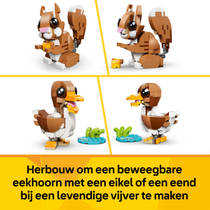 LEGO Creator 3-in-1 schattige dieren: speelse puppy 31382 productafbeelding 5