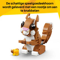 LEGO Creator 3-in-1 schattige dieren: speelse puppy 31382 productafbeelding 6