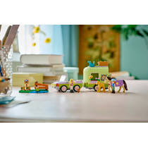 LEGO Friends trailer met paard en veulen 42695 productafbeelding 4