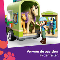 LEGO Friends trailer met paard en veulen 42695 productafbeelding 8