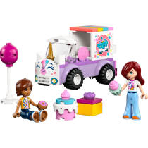 LEGO Friends eenhoorn taartenbezorgauto 42675 productafbeelding 2